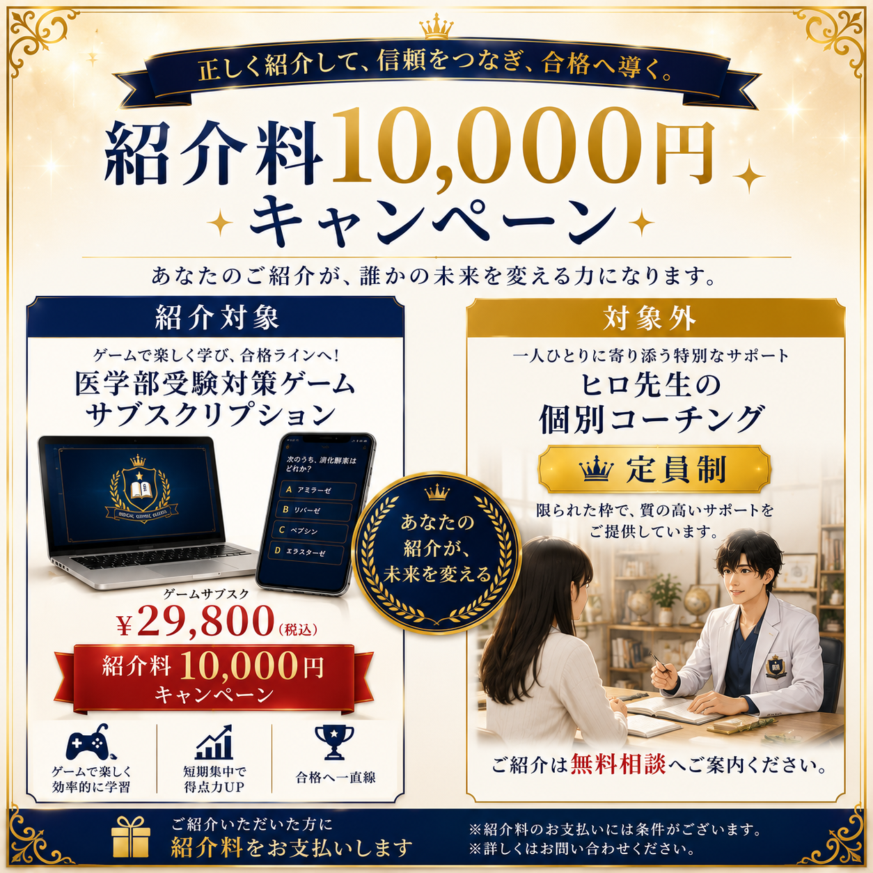 紹介料10000円
